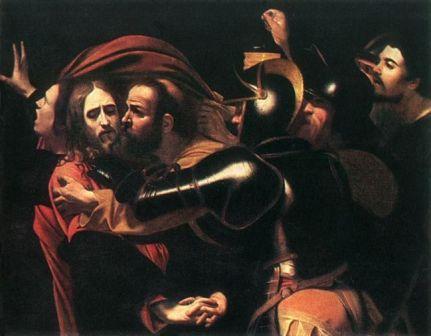 The taking of Christ Carravagio