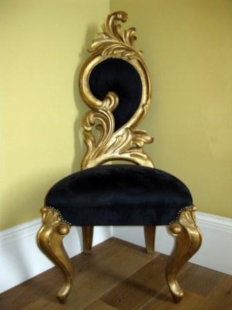 Gilded chair