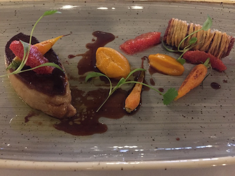 Foie gras starter, Knockranny House Hotel, Westport, County Mayo