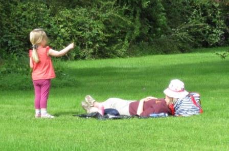 Family picnic in Ireland
