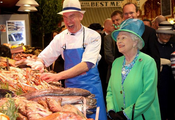 Queen Elizabeth II visiting the English Market in Cor May 2011