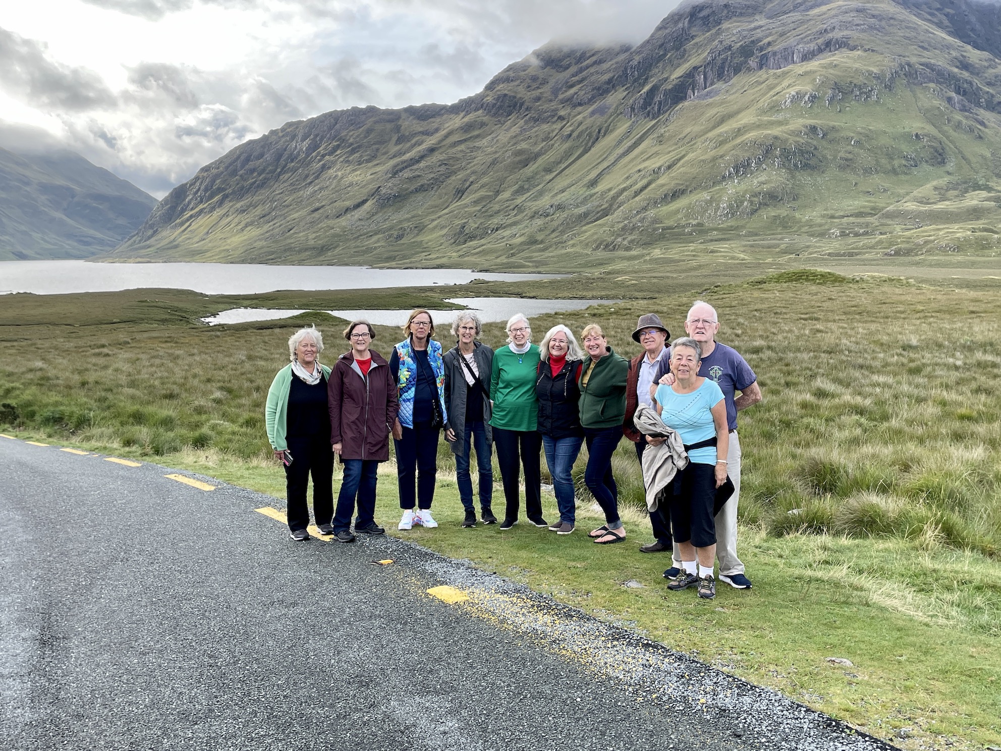 September 2021 Classic Tour Group, Doolough, County Mayo