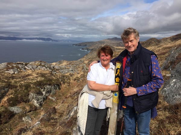 Finola Finlay and Robert Harris who write the Roaring Water Journal Blog