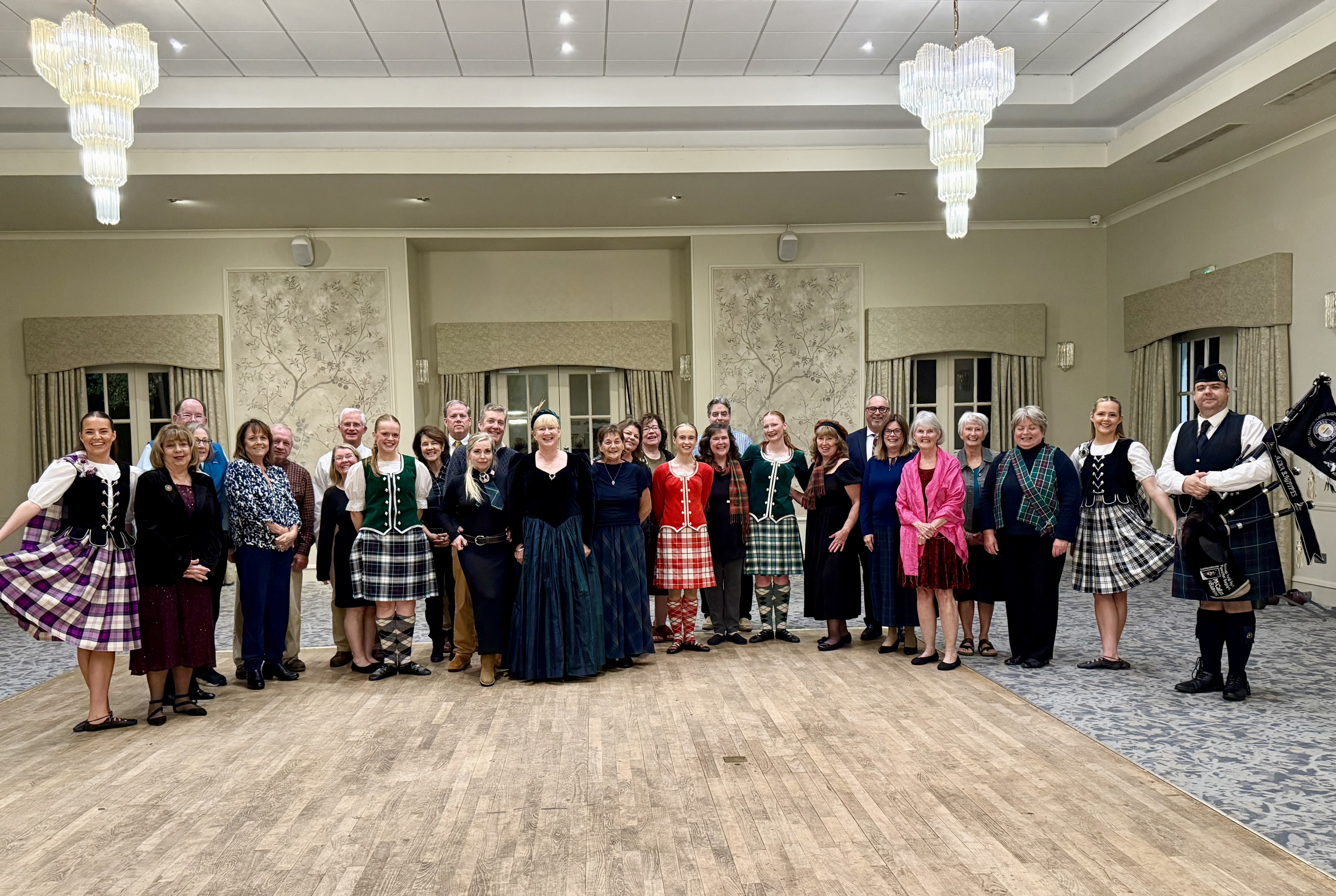 Scotland2025Tour Group, Jacobite Dinner & Dancing