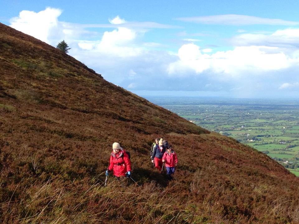 Hill walking in Ballyhoura Country