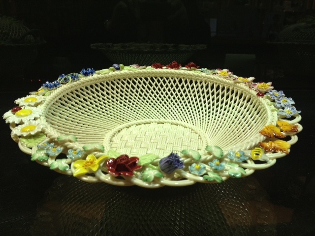 Belleek Pottery Basket