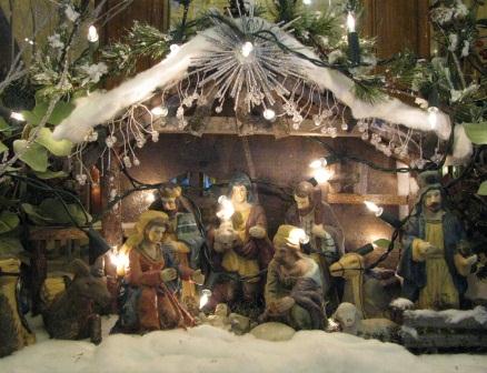Irish Nativity or Crib scene