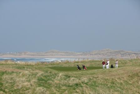 Golfing at Doonbeg