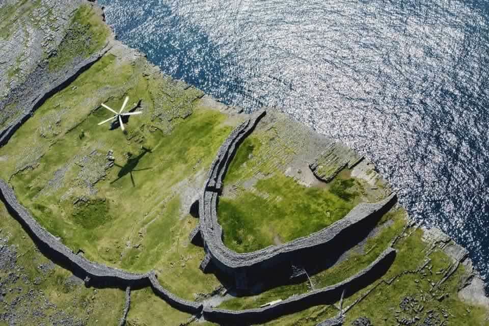 Dun Aenghusa cliff fort Inishmore, Aran Islands