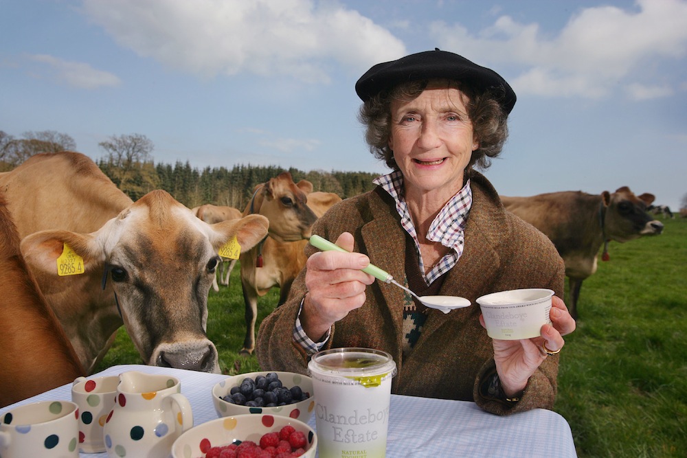 Lady Duferrin of the Clandeboye Estate, yoghurt producer and portrait painter of her beloved cows!