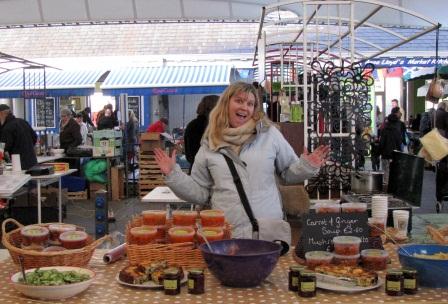 Vendor at the Milk Market