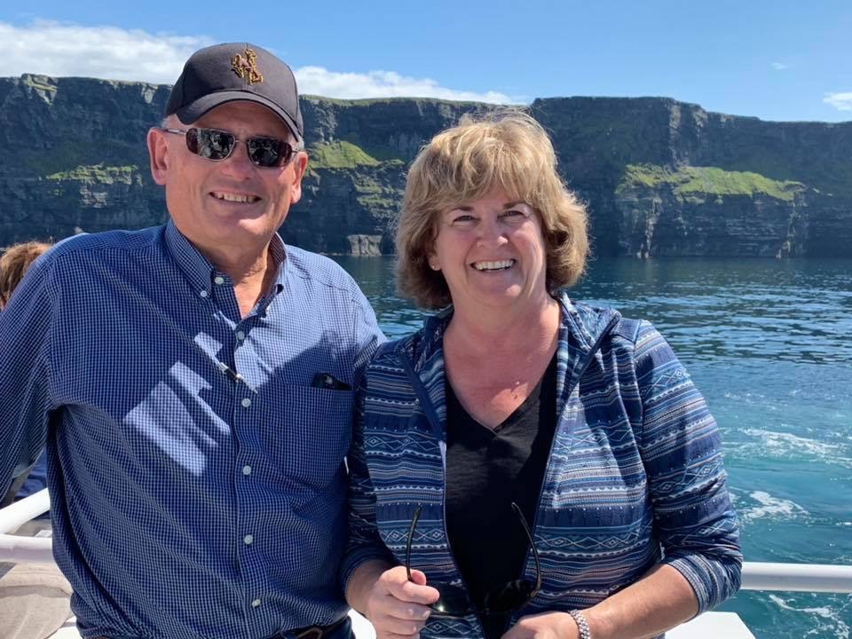 Lorene & Bob Schidmt, Cliffs of Moher Cruise, County Clare