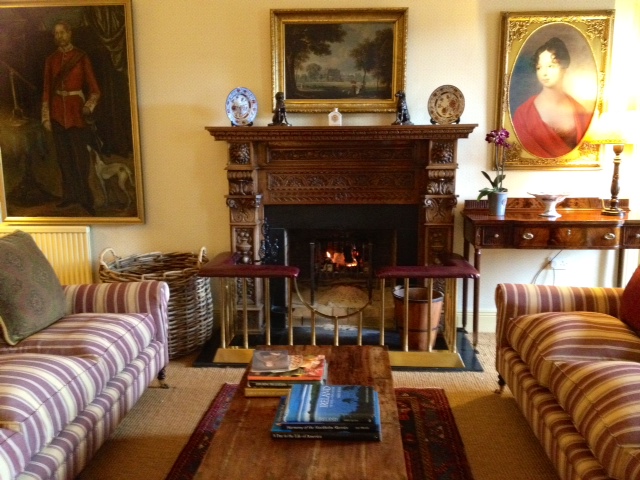One of two drawing rooms, Perryville House, County Cork