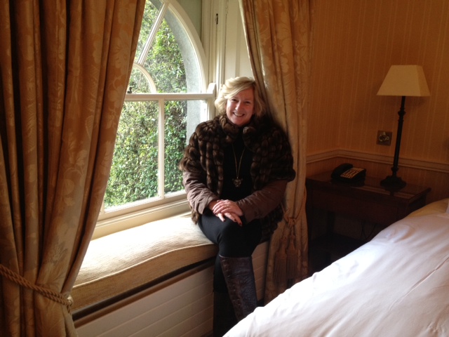 Author Susan Byron at Mount Juliet in Kilkenny