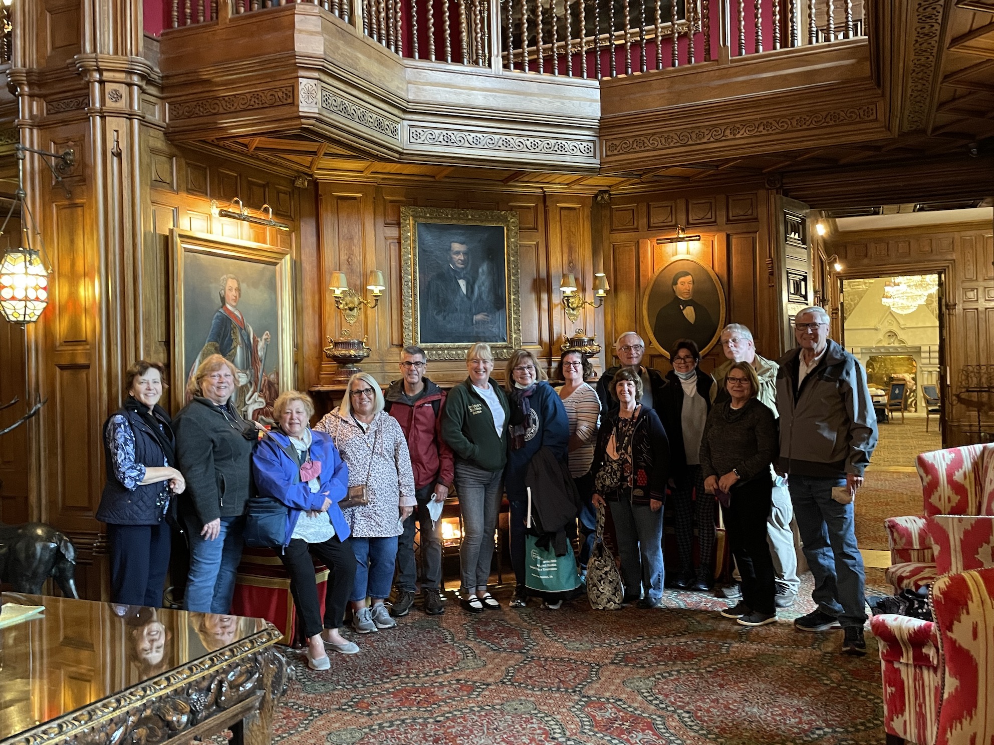 September 2021 Reunion Tour Group at Ashford Castle, County Galway