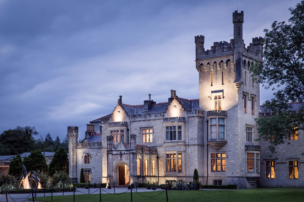 Lough Eske Castle in Donegal, where we will be staying for 2 nights.