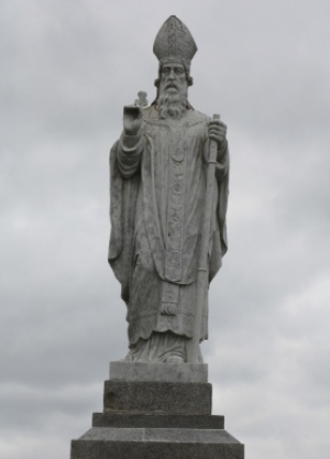 Saint Patrick, patron saint of Ireland, feast day 17th of March