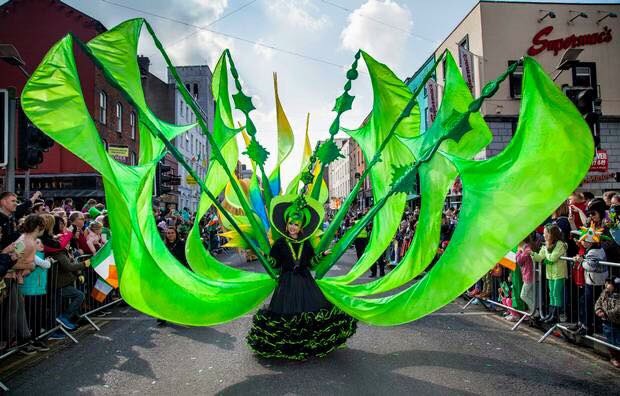 St Patricks Day Parade in Dublin, Ireland