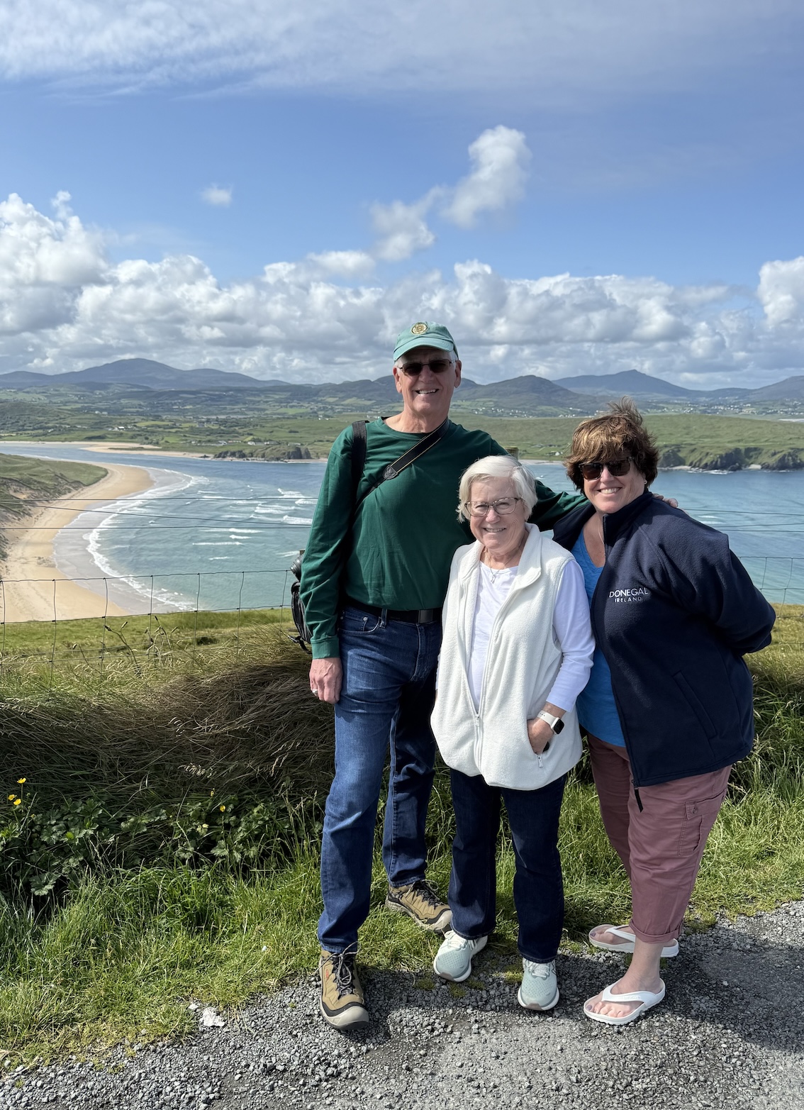 Jim, Susan & Mary Dougherty (2nd & 3rd Trip with me)