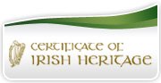 Claim your Certificate of Irish Hetitage online