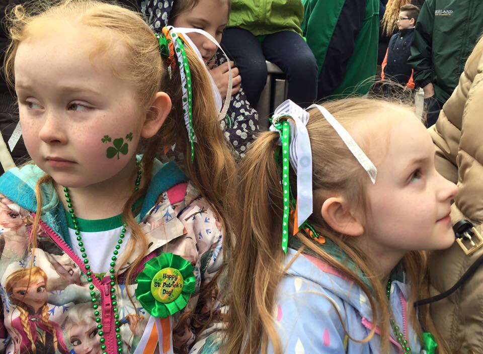 Irish twins, two sisters born a year apart!