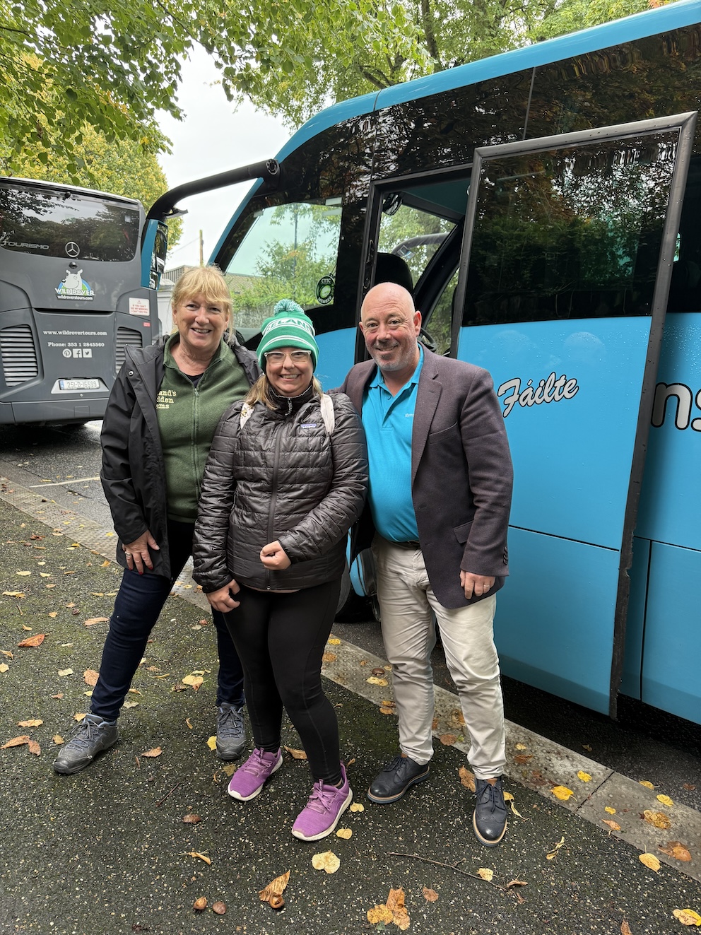 Susan, Paul & Maddie in Kilkenny