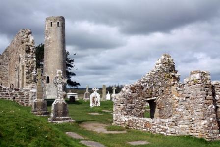 Round Tower at Clonmacnoise, Ireland