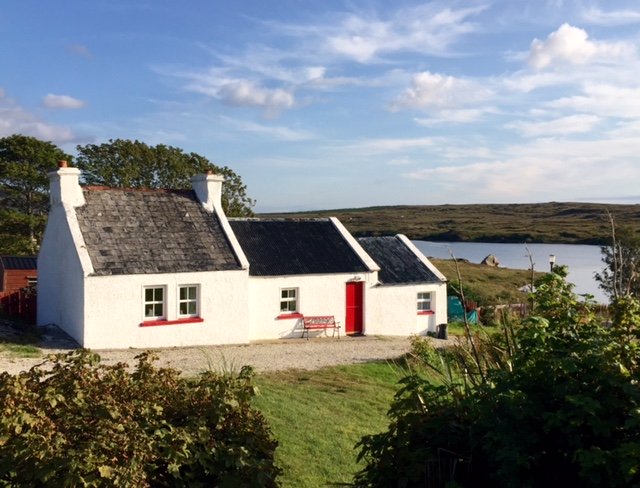 A cottage in County Donegal, Ireland