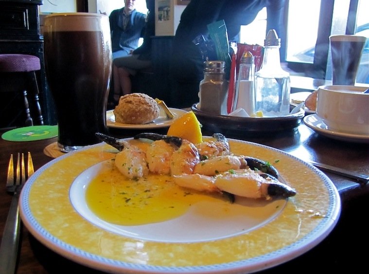 Crab Claws O'Dowds - photo credit Connemara Walking Tours