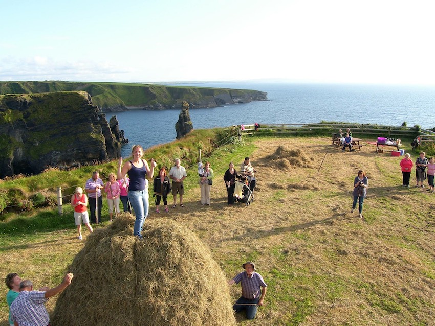 "Hay and Tae Day" at Bromore Cliffs, County Kerry