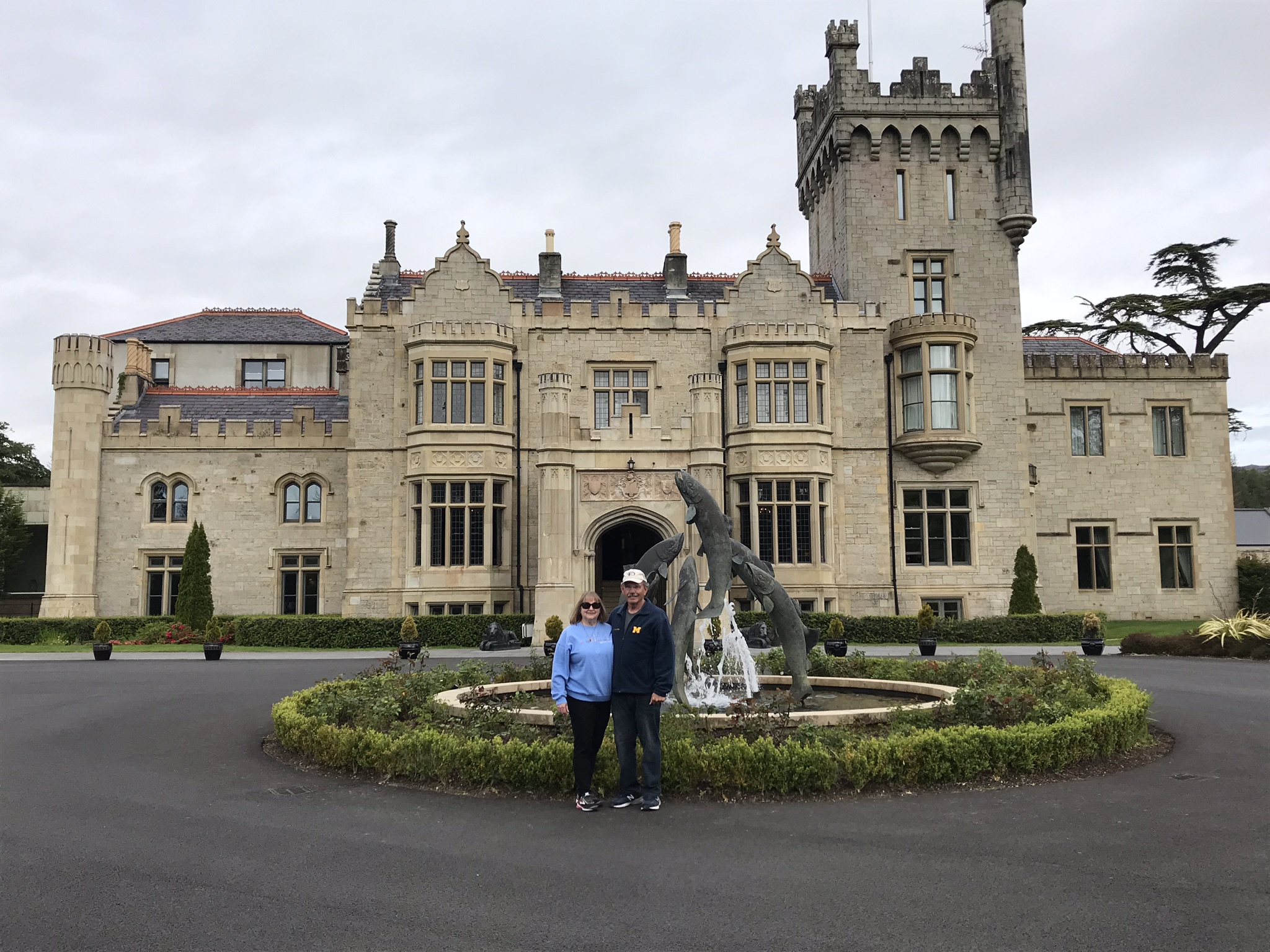 Marion and Dennis Boston, Lough Eske Castle, Donegal.