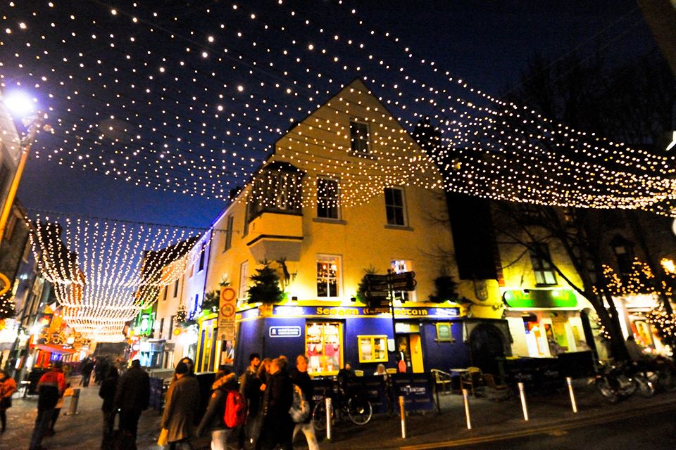 Christmas in Galway, photo credit Sean Tomkins