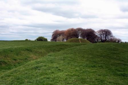 Mound of the Hostages at Tara in County Meath.