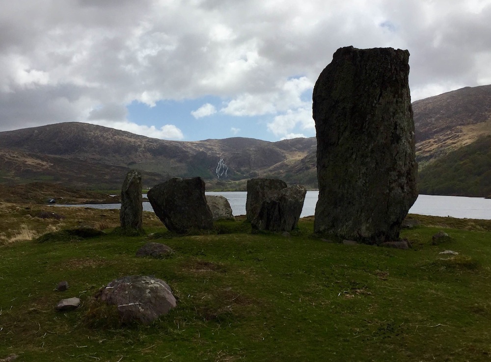 Uragh Stone Circle, Beara, West Cork up close